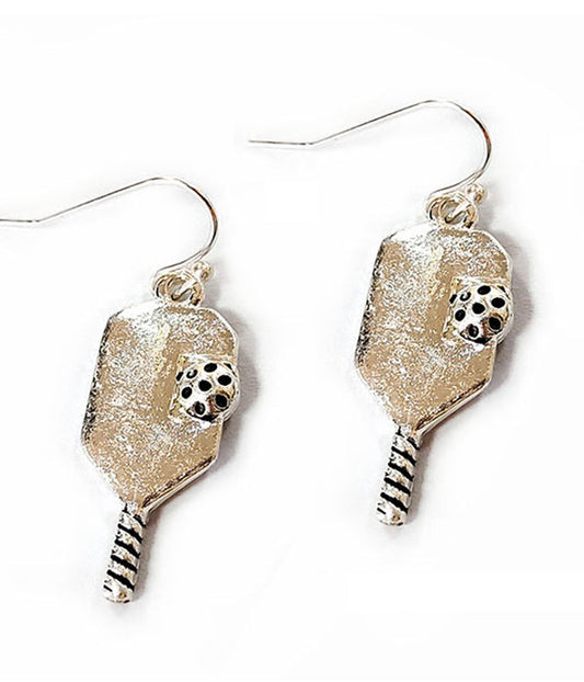 PICKLEBALL PADDLE EARRING-0